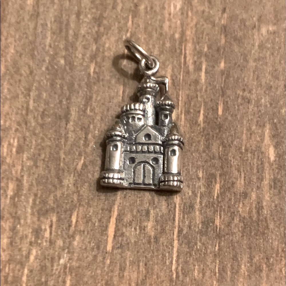 NWOT Sterling Silver Castle Charm